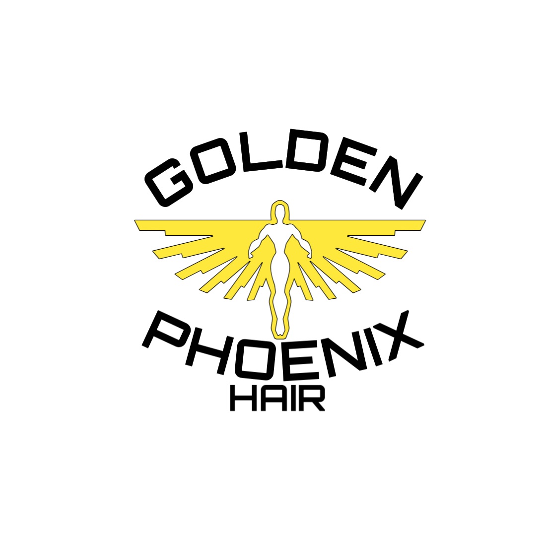 Golden Phoenix Hair
